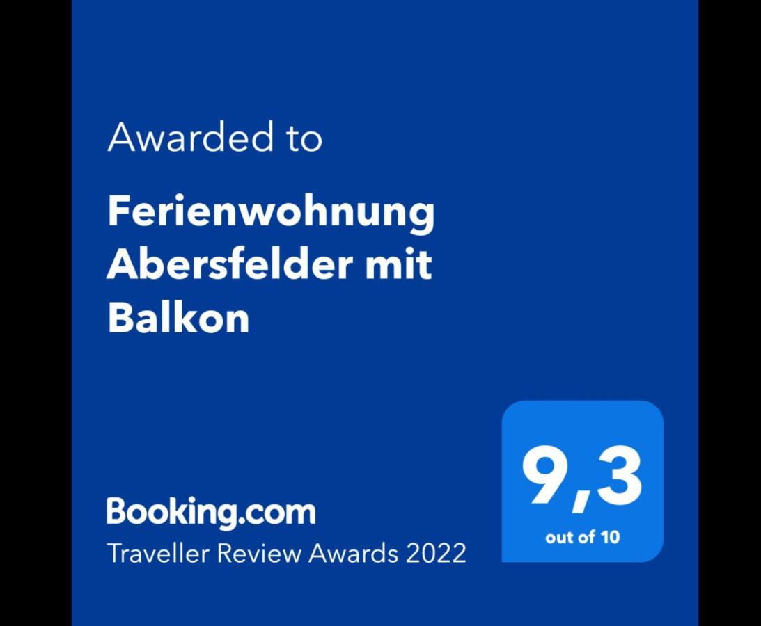 Ferienwohnung Abersfelder Mit Balkon Wildflecken Exterior photo